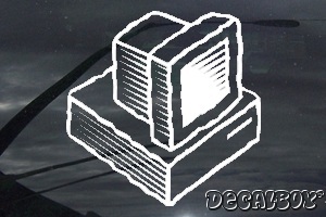 Computer Car Decal