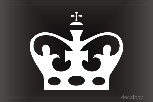 Crown King 11 Car Window Decal