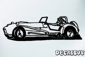 Car Convertible Window Decal