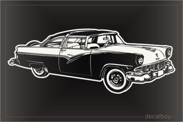 Car 6542 Window Decal