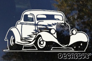 Car Old 55201 Window Decal