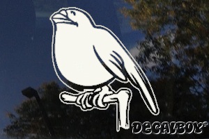 Bird Sparrow Window Decal