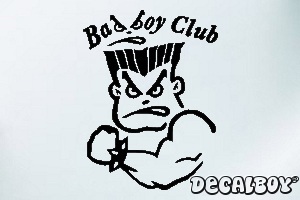 Bad Boy Club 1 Car Window Decal