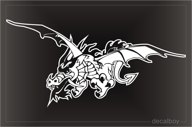 Dragon Car Window Decal