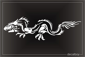 Dragon 10 Car Window Decal