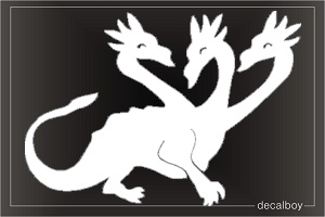 Dragon 24 Car Window Decal