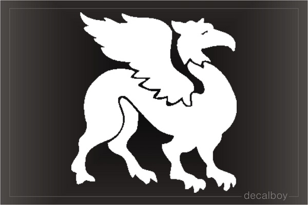 Dragon 26 Car Window Decal