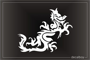 Dragon 28 Car Window Decal