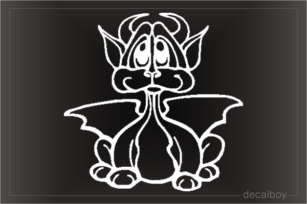 Dragon 31 Car Window Decal