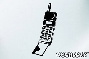 Cell Phone Car Decal