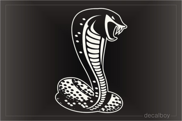 Egyptian Cobra Window Decal