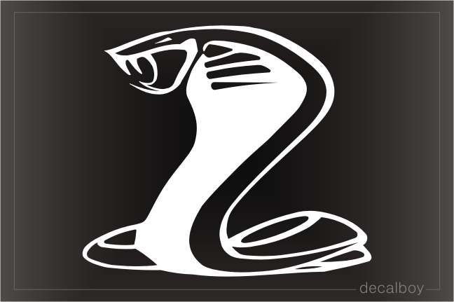 King Cobra Window Decal