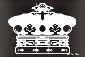 Crown 5103 Car Window Decal
