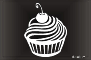 Cupcake Tribal Decal