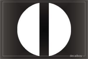 Dash Circle Car Decal