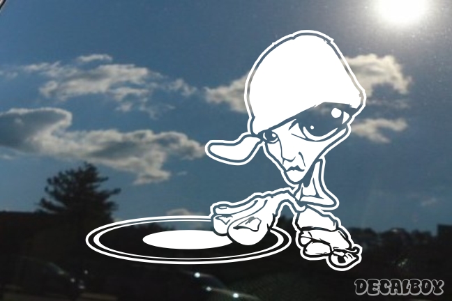 Dj Car Decal