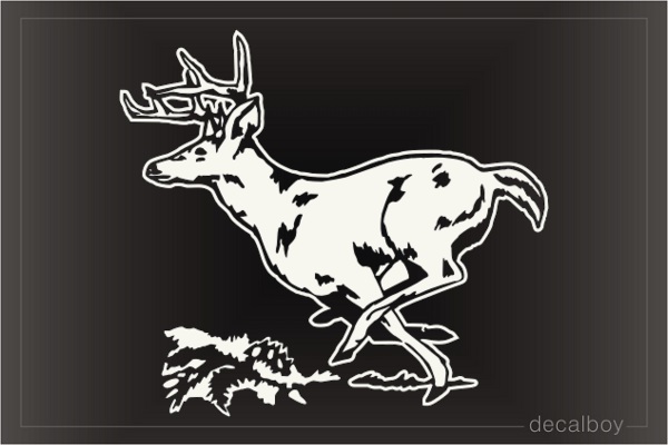 Tule Deer Window Decal