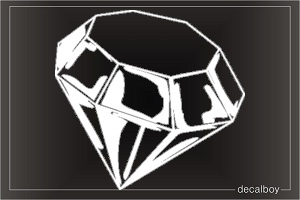 Diamond Bling Bling Car Decal