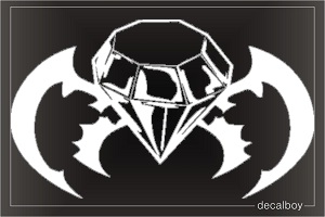 Diamond Tribal Car Decal