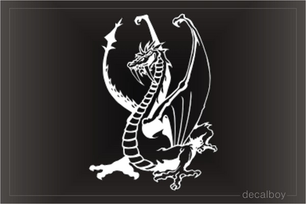 Dragon 00802 Car Window Decal