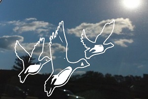 Duck Hunting Window Decal