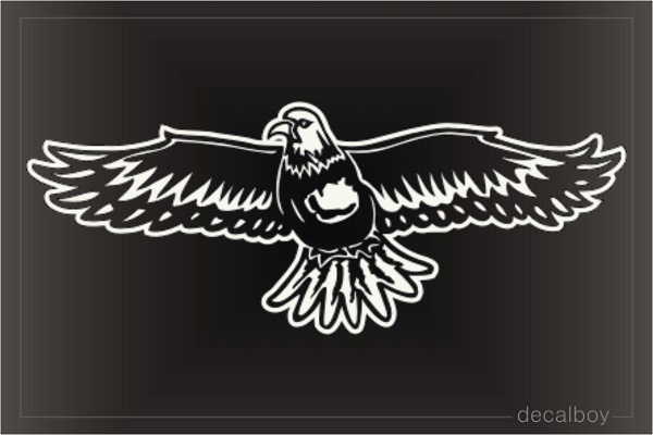 Eagle Design Window Decal