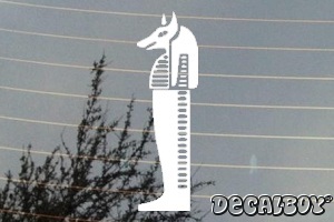 Egyptian Deity 01 Car Decal