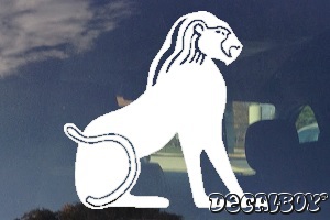 Egyptian Deity 02 Car Decal