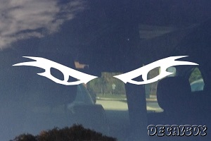 Evil Eyes Car Decal