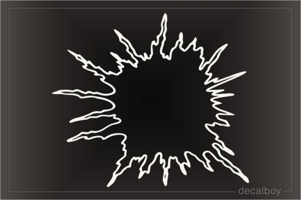 Explode Splash Decal