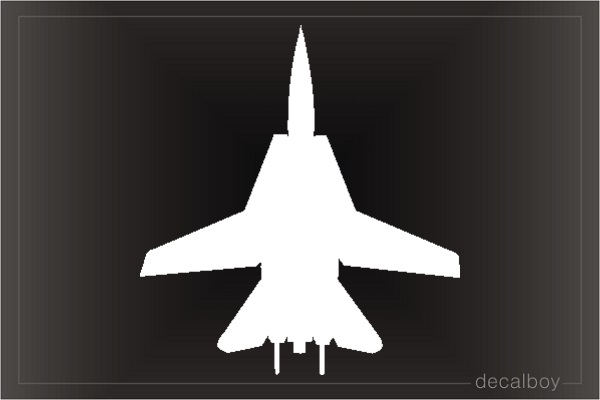 F14 Tomcat Window Decal