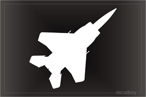 F15 Eagle Airplane Window Decal