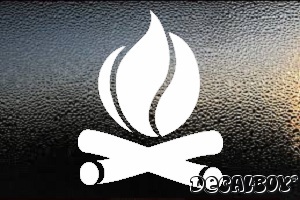 Fire 2 Car Decal