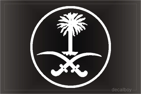 Saudi Arabia Auto Decal