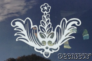 Floral Design 4 Window Decal