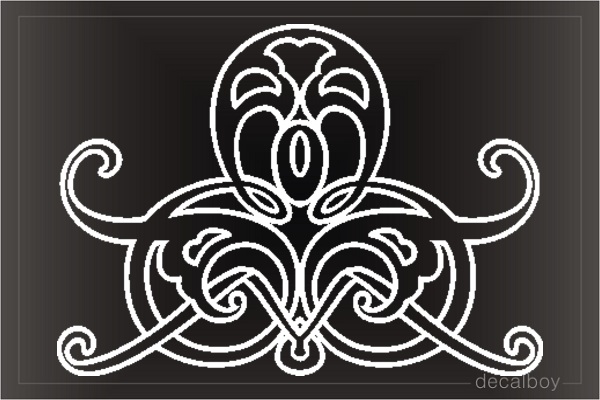 Element For Design Corner Die-cut Decal
