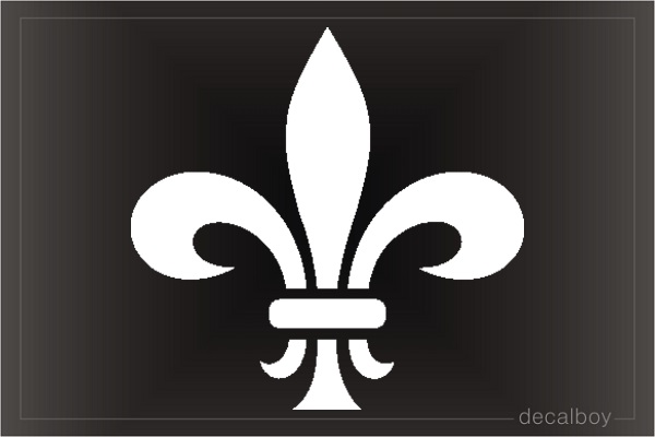 Fleur De Lis Clipart Die-cut Decal