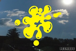 Splat Die-cut Decal