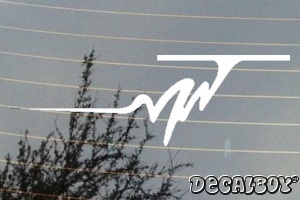 Stripe Vector Art Design Die-cut Decal