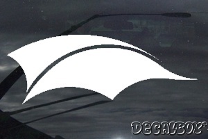 Tribal Leaf Die-cut Decal