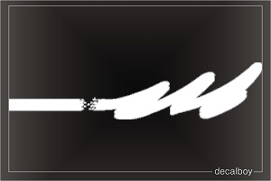 Flames Automotive Side Graphic Die-cut Decal