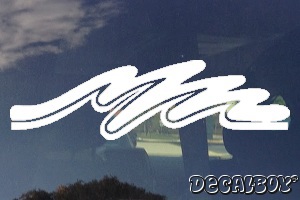 Stripe 42 Die-cut Decal