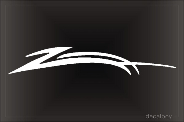 Stripe Z Die-cut Decal