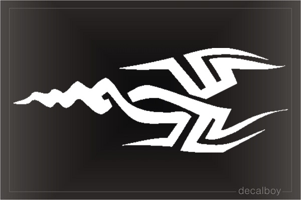 Tattoo Tribal Scorpion Die-cut Decal