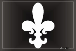 Fleur De Lis Die-cut Decal