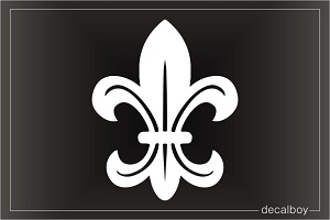 Fleur De Lis 2 Die-cut Decal