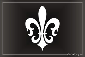 Fleur De Lis 3 Die-cut Decal