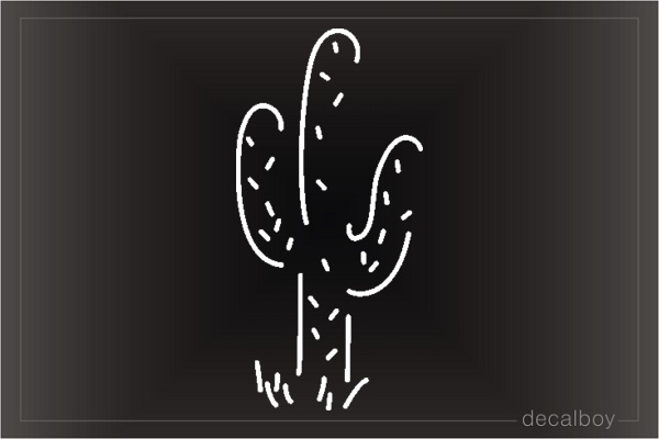 Cactus 89 Window Decal