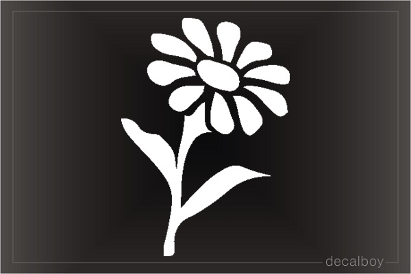 Daisy Window Decal