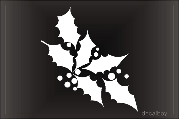 Oak Leaf Clipart Window Decal